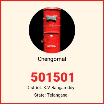 Chengomal pin code, district K.V.Rangareddy in Telangana