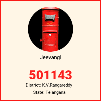 Jeevangi pin code, district K.V.Rangareddy in Telangana
