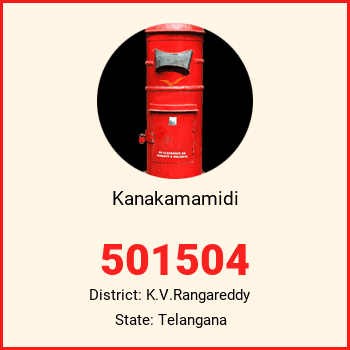 Kanakamamidi pin code, district K.V.Rangareddy in Telangana