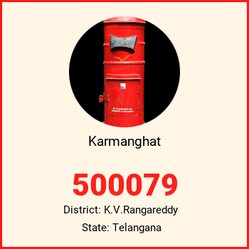 Karmanghat pin code, district K.V.Rangareddy in Telangana