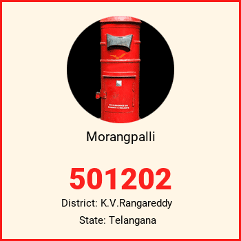 Morangpalli pin code, district K.V.Rangareddy in Telangana