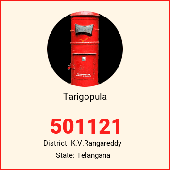 Tarigopula pin code, district K.V.Rangareddy in Telangana