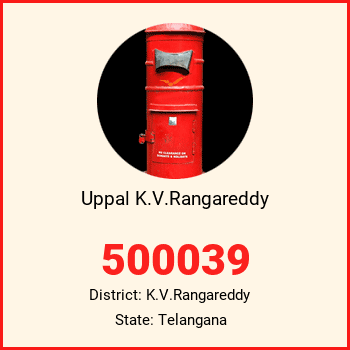 Uppal K.V.Rangareddy pin code, district K.V.Rangareddy in Telangana