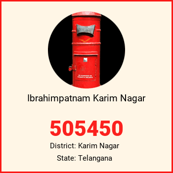 Ibrahimpatnam Karim Nagar pin code, district Karim Nagar in Telangana