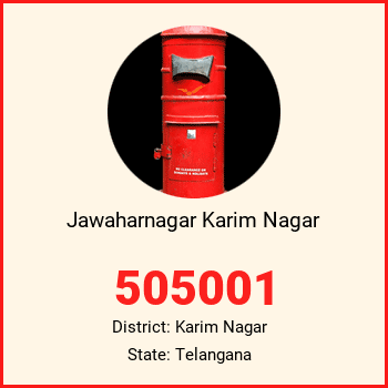 Jawaharnagar Karim Nagar pin code, district Karim Nagar in Telangana