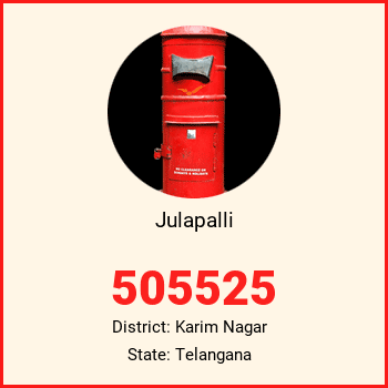 Julapalli pin code, district Karim Nagar in Telangana