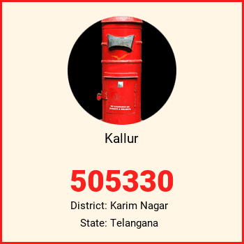 Kallur pin code, district Karim Nagar in Telangana