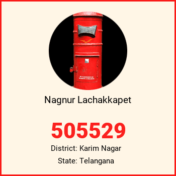 Nagnur Lachakkapet pin code, district Karim Nagar in Telangana