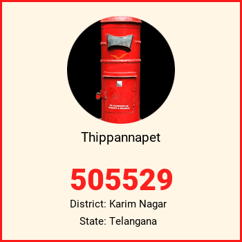 Thippannapet pin code, district Karim Nagar in Telangana