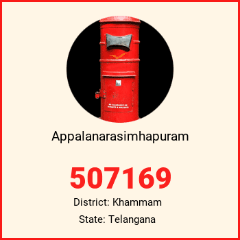 Appalanarasimhapuram pin code, district Khammam in Telangana