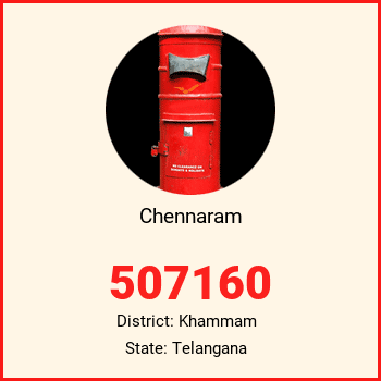 Chennaram pin code, district Khammam in Telangana