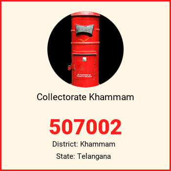 Collectorate Khammam pin code, district Khammam in Telangana