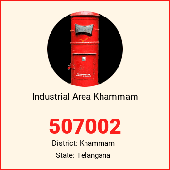 Industrial Area Khammam pin code, district Khammam in Telangana