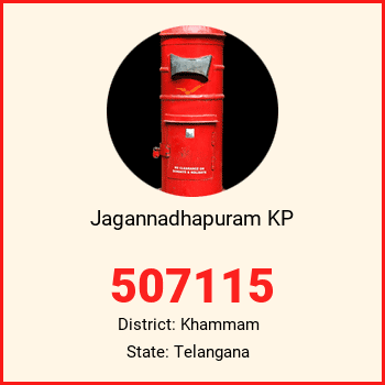 Jagannadhapuram KP pin code, district Khammam in Telangana