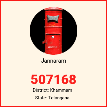 Jannaram pin code, district Khammam in Telangana