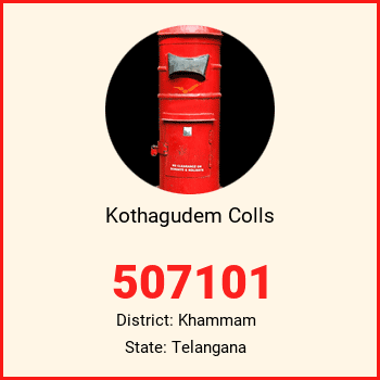 Kothagudem Colls pin code, district Khammam in Telangana