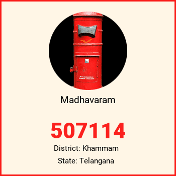 Madhavaram pin code, district Khammam in Telangana