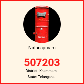 Nidanapuram pin code, district Khammam in Telangana
