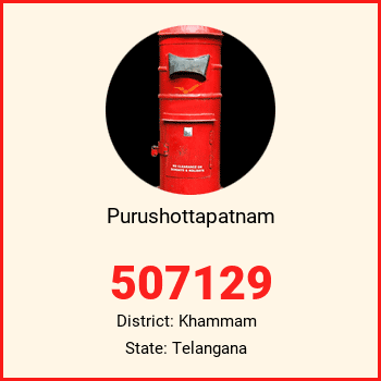 Purushottapatnam pin code, district Khammam in Telangana