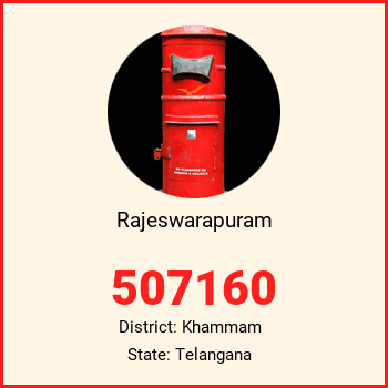 Rajeswarapuram pin code, district Khammam in Telangana