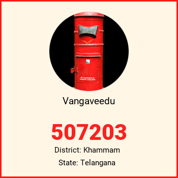 Vangaveedu pin code, district Khammam in Telangana