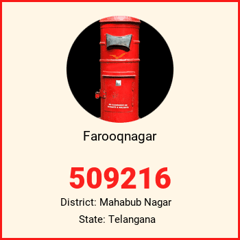 Farooqnagar pin code, district Mahabub Nagar in Telangana