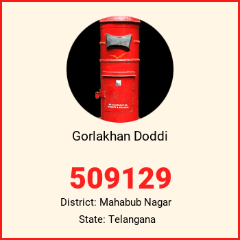 Gorlakhan Doddi pin code, district Mahabub Nagar in Telangana