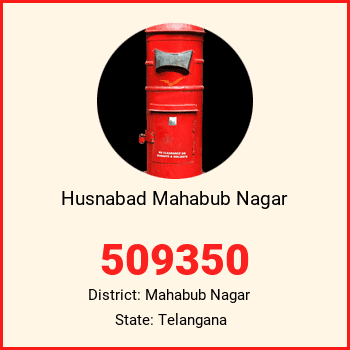 Husnabad Mahabub Nagar pin code, district Mahabub Nagar in Telangana
