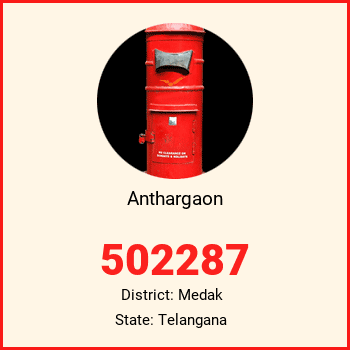 Anthargaon pin code, district Medak in Telangana