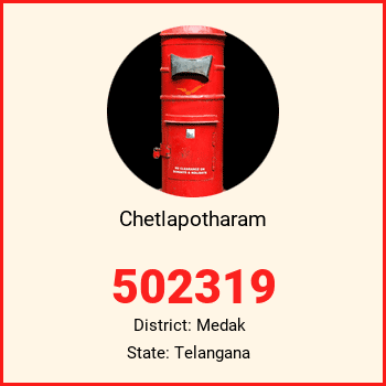 Chetlapotharam pin code, district Medak in Telangana