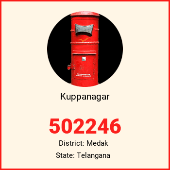 Kuppanagar pin code, district Medak in Telangana