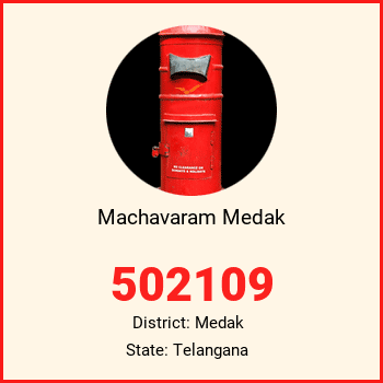 Machavaram Medak pin code, district Medak in Telangana