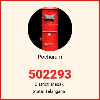 Pocharam pin code, district Medak in Telangana