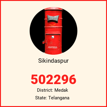 Sikindaspur pin code, district Medak in Telangana