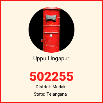 Uppu Lingapur pin code, district Medak in Telangana