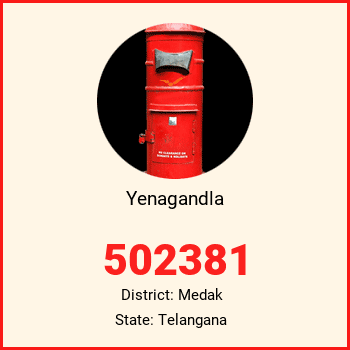 Yenagandla pin code, district Medak in Telangana