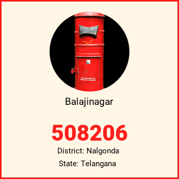 Balajinagar pin code, district Nalgonda in Telangana