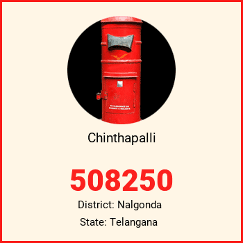 Chinthapalli pin code, district Nalgonda in Telangana