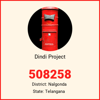 Dindi Project pin code, district Nalgonda in Telangana
