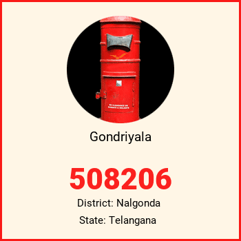 Gondriyala pin code, district Nalgonda in Telangana