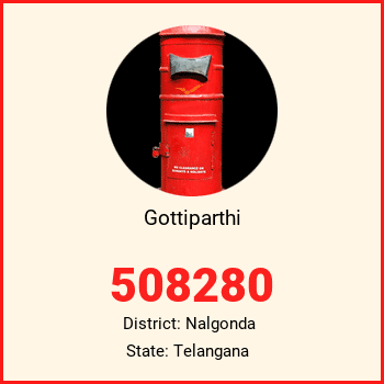 Gottiparthi pin code, district Nalgonda in Telangana