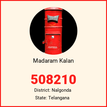 Madaram Kalan pin code, district Nalgonda in Telangana