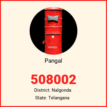 Pangal pin code, district Nalgonda in Telangana