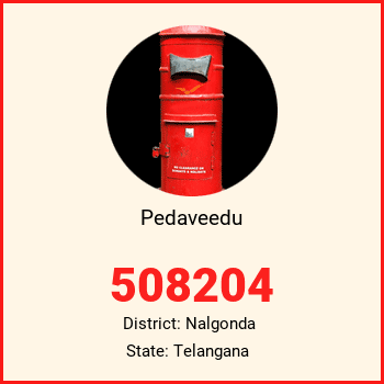 Pedaveedu pin code, district Nalgonda in Telangana