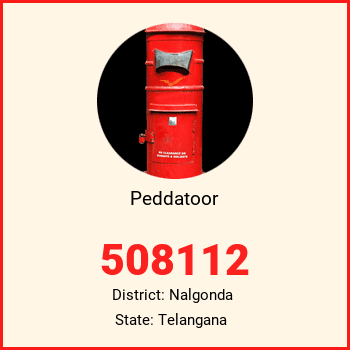 Peddatoor pin code, district Nalgonda in Telangana