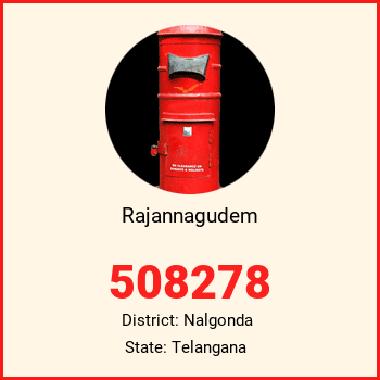 Rajannagudem pin code, district Nalgonda in Telangana