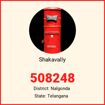 Shakavally pin code, district Nalgonda in Telangana
