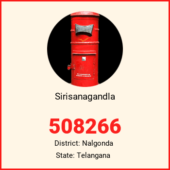 Sirisanagandla pin code, district Nalgonda in Telangana