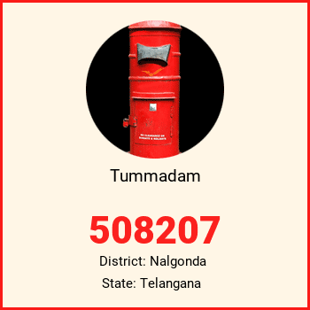Tummadam pin code, district Nalgonda in Telangana