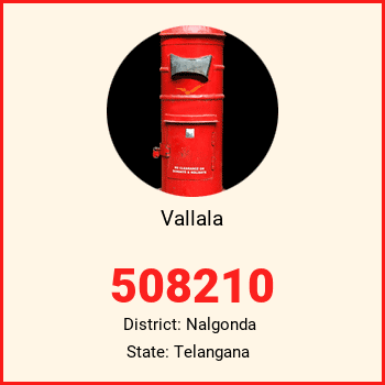 Vallala pin code, district Nalgonda in Telangana